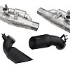 Photo of Novitec Power optimised exhaust system with flap-regulation & black oval tips for the Ferrari 812 Competizione Coupe/Aperta - Image 1
