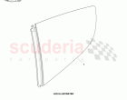 Glass assembly Quarter Window (Coupe)
