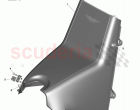 Rear Seat Console Trim Panel 2+0, COUPE