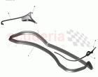 Rear Closures Weatherstrip, COUPE