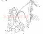 Power Window Regulator, Rear Door