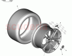 Rear Wheel and Tyre Assembly
