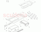 Console Panel, Centre, High, Ashtray - ASM