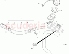 Fuel Filler Cap and Pipe Assembly, VOLANTE