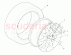 Front Wheel and Tyre Assembly