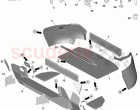 Load Compartment Trim, COUPE