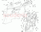 Rear Quarter Trim Panel, 2+2 VOLANTE