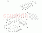 Console Panel, Centre, Low, Ashtray - ASM