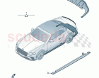 Genuine accessories Aerodynamic attachment parts