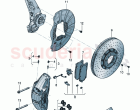 Fixed-calliper brake Brake disc (vented) For vehicles with ceramic brake disc
