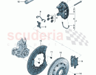 Fixed-calliper brake Brake disc (vented) For vehicles with ceramic brake disc