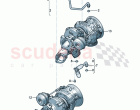 Coolant cooling system for turbocharger