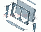 Air guide Cooler for coolant