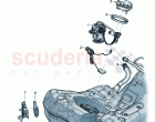 Fuel delivery module Sender for fuel gauge Control unit for fuel pump