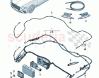 Hydraulic system for actuating convertible roof
