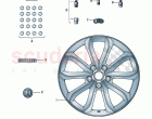 Aluminium rim Hub cap D - MJ 2020>>