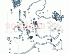 Coolant hoses and pipes Engine bay