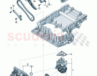 oil pump oil strainer Control valve drive for oil pump