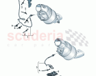Exhaust gas temperature sender For vehicles with a petrol particulate filter