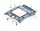 Moulded headliner Panoramic glass roof D - MJ 2023>>