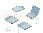 Genuine accessories Floor mat D - MJ 2024>>