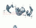 Electric A/C compressor Attachment parts for A/C compressor