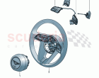 airbag unit for steering wheel