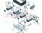 High-voltage battery Battery housing lower section Individual parts