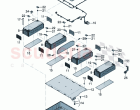 High-voltage battery Individual parts
