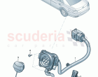 High-voltage wiring set for charging socket