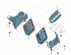 Control unit for petrol engine Retainer for control units