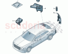 Control unit for lane change assist