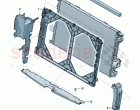 Air guide Cooler for coolant