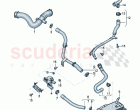 Coolant hoses and pipes Cooling system for gear oil