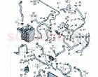 Coolant cooling system For vehicles with hybrid drive Engine bay Engine bay