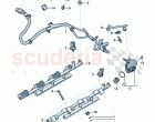Fuel pump Fuel line Fuel rail Injection valve