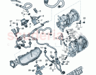 Fuel supply line Breather line Valve for active charcoal canister