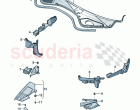 Cover for plenum chamber cover for engine compartment