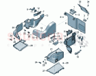 Luggage compartment trim For vehicles with hybrid drive