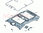 Moulded headliner Panoramic glass roof D - MJ 2023>>
