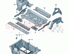 Luggage compartment floor
