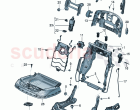 Rear seat frame
