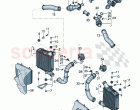 Charge air cooler Air guide for charge air cooler