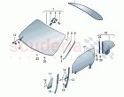 Windscreen Rear and side window