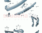 Bumper carrier mounting for bumper