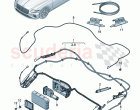 Hydraulic system for actuating convertible roof