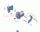 Electric A/C compressor Attachment parts for A/C compressor