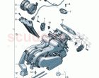 Air conditioning for vehicles with air conditioner for rear