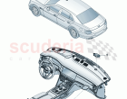 Electric parts for road toll system