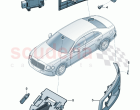 Control unit for lane change assist